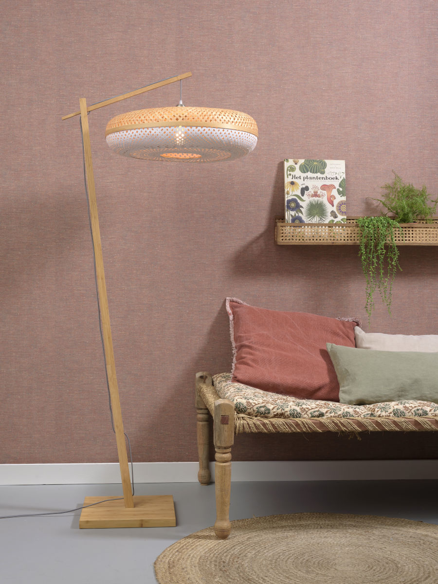 Lampadaire Palawan en Bambou naturel au design naturel par Good & Mojo